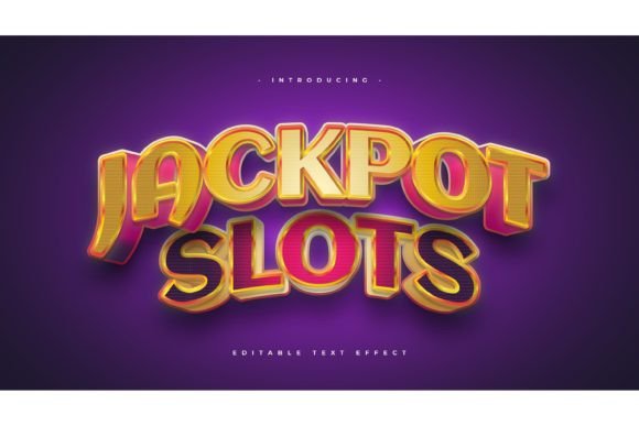 3D Casino Game Text Style Effect: Elevate Your Designs Instantly