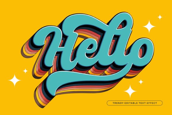 Editable 3D Funky Text Effects: Add Instant Dimension