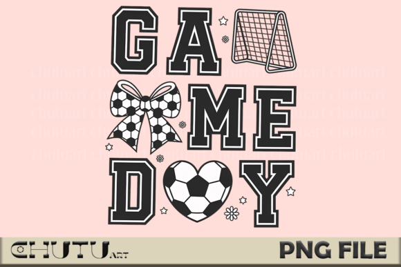 Game Day: Cute Soccer PNG for Team Spirit