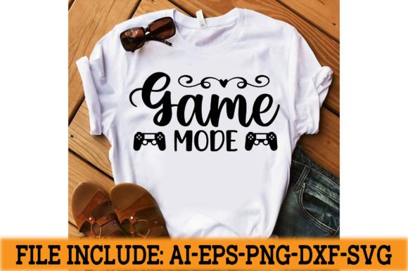 Game Mode and Cut files for Cricut and Silhouette