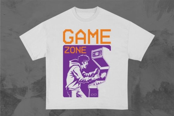 Game Zone Gaming T-shirt Design