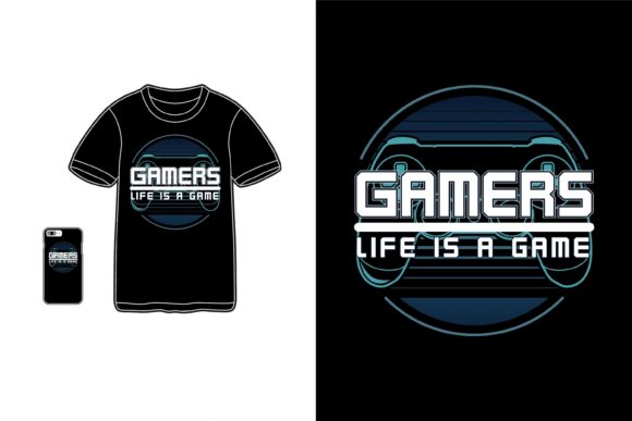 Gamers Life is a Game: A Creative Font for Modern Design