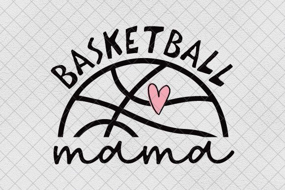 Mom Game Day PNG: Basketball Mama SVG Design