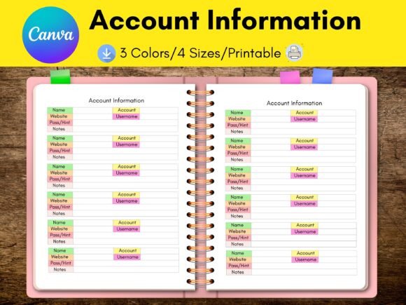Password & Account Tracker: Streamline Your Digital Life