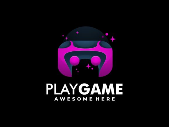 Play Game Gradient Logo