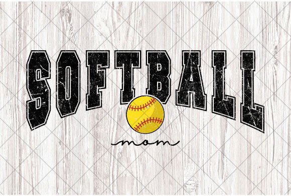 Retro Softball Mom PNG Softball Mama SVG