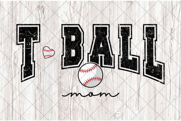 Retro T-Ball Mom PNG & SVG: The Ultimate Game Day Design