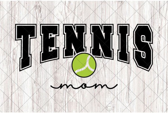 Retro Tennis Mom SVG Tennis Mama PNG