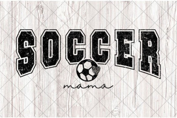 Retro Varsity Mom PNG, Soccer Mama SVG