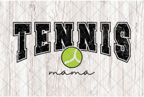 Tennis Mama PNG Design, SVG Varsity Mom