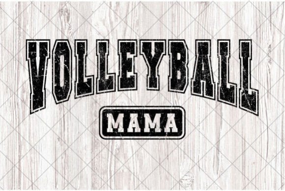 Volleyball Mom SVG & Volleyball Mama PNG Designs